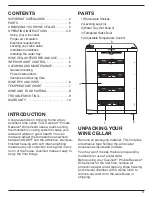 Предварительный просмотр 3 страницы Cuisinart Private Reserve CWC-800 Instruction Booklet