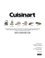 Preview for 8 page of Cuisinart RK-17 Instruction Booklet