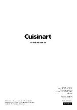 Preview for 7 page of Cuisinart RMC-100XA Instruction/Recipe Booklet