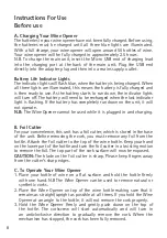 Preview for 8 page of Cuisinart RWO100U Manual