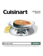 Cuisinart SA-5BCC Instruction Booklet preview