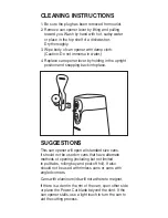 Cuisinart SCO-60A Instruction Booklet preview