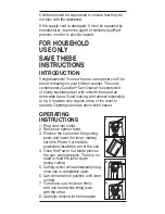 Preview for 5 page of Cuisinart SCO-60A Instruction Booklet