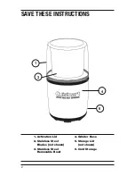 Preview for 4 page of Cuisinart SG-10A Instruction And Recipe Booklet