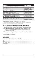 Preview for 5 page of Cuisinart SG-10C Instruction And Recipe Booklet