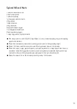 Preview for 13 page of Cuisinart SG20U Instructions For Use Manual