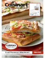 Cuisinart SM-FPC Instruction/Recipe Booklet preview