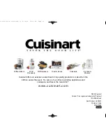 Предварительный просмотр 20 страницы Cuisinart SMART POWER BASICS CB-18 Series Instruction And Recipe Booklet