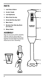 Предварительный просмотр 6 страницы Cuisinart Smart Stick CSB-75C Series Instruction/Recipe Booklet