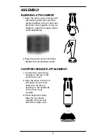 Preview for 7 page of Cuisinart Smart Stick CSB-79 Instruction And Recipe Booklet