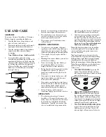 Preview for 4 page of Cuisinart SmartPower CB-9 Series Instruction Booklet