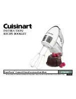 Preview for 1 page of Cuisinart SmartPower HTM-3 Instruction And Recipe Booklet