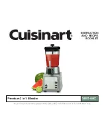 Cuisinart SMO-56C Instruction And Recipe Booklet предпросмотр