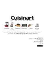 Предварительный просмотр 20 страницы Cuisinart SMO-56C Instruction And Recipe Booklet