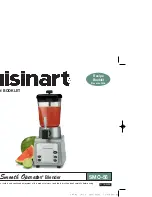 Предварительный просмотр 13 страницы Cuisinart Smooth Operator SMO-56 Instruction And Recipe Booklet