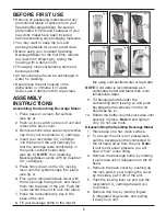 Preview for 6 page of Cuisinart SMS-201 Series Instruction Booklet