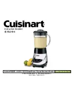 Cuisinart SPB-7CHCN Series Instruction Booklet preview