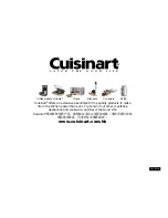 Preview for 30 page of Cuisinart SPB-7CHCN Series Instruction Booklet