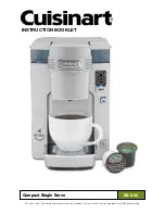 Cuisinart SS-300 Instruction Booklet preview