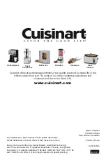 Preview for 24 page of Cuisinart SS-780PC Instruction Booklet