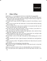 Предварительный просмотр 15 страницы Cuisinart SSB1U Manual