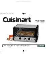 Предварительный просмотр 1 страницы Cuisinart T0B-50 Instruction And Recipe Booklet