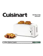 Cuisinart Tan-4 - 4 Slice Tandem Toaster Instruction Booklet preview