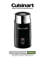 Cuisinart Tazzaccino FR-10C Series Instruction And Recipe Booklet предпросмотр