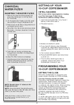 Preview for 8 page of Cuisinart Thermal Coffee Center SS-20 Series Instruction Booklet