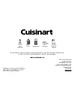 Предварительный просмотр 35 страницы Cuisinart TOA-60C Instruction And Recipe Booklet