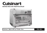 Предварительный просмотр 1 страницы Cuisinart TOA-65C Instruction And Recipe Booklet