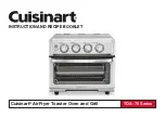 Предварительный просмотр 1 страницы Cuisinart TOA-70 Series Instruction And Recipe Booklet