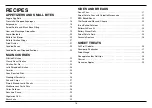 Preview for 16 page of Cuisinart TOA-95 Instruction And Recipe Booklet