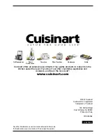 Preview for 24 page of Cuisinart TOB-155 Instruction And Recipe Booklet