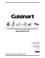 Preview for 24 page of Cuisinart TOB-195 - Exact Heat Toaster Oven Instruction And Recipe Booklet