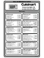 Предварительный просмотр 3 страницы Cuisinart TOB-260 Quick Start Manual