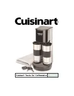 Preview for 1 page of Cuisinart TTG-500 User Manual