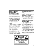 Preview for 2 page of Cuisinart TTG-500 User Manual