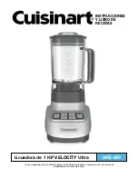 Preview for 17 page of Cuisinart VELOCITY Ultra 1 HP SPB-650 Instruction And Recipe Booklet