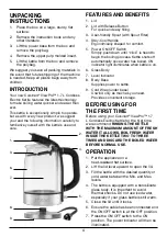 Preview for 4 page of Cuisinart ViewPro GK-17N Series Instruction Booklet