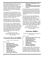 Preview for 6 page of Cuisinart WAF-2B Instruction/Recipe Booklet