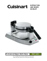 Preview for 1 page of Cuisinart WAF-300C Instruction And Recipe Booklet