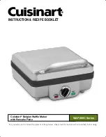 Preview for 1 page of Cuisinart WAF-350C Series Instruction/Recipe Booklet