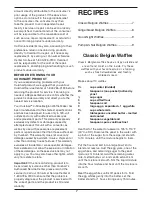 Preview for 7 page of Cuisinart WAF-F15 Instruction Booklet