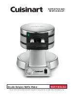 Cuisinart WAF-F20 Series Instruction Booklet preview