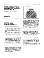 Preview for 7 page of Cuisinart WAF-V100 Instruction And Recipe Booklet