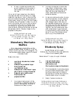 Preview for 17 page of Cuisinart WAF-V100A Instruction And Recipe Booklet