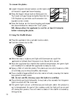 Preview for 10 page of Cuisinart WAF1U User Manual