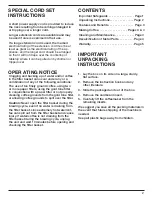 Preview for 3 page of Cuisinart WCM-11SA Instruction Booklet