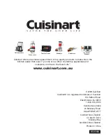 Preview for 8 page of Cuisinart WCM-11SA Instruction Booklet